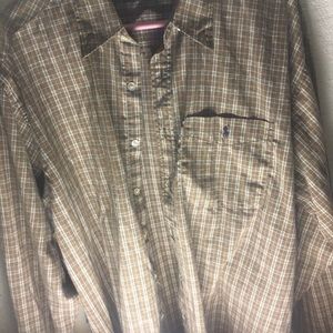 vintage polo flannel